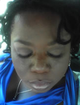 Featured Model wearing Ardell Duralash Medium Individual cluster lashes