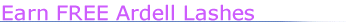 2 Ways to Earn FREE Ardell Fake Lashes of your choice