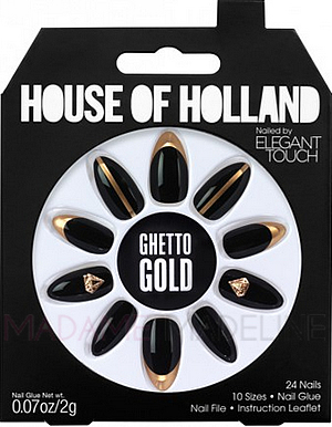 z.House Of Holland Nails By Elegant Touch - GHETTO GOLD