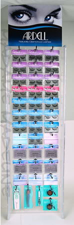 Ardell Power Wing Display Rack Loaded