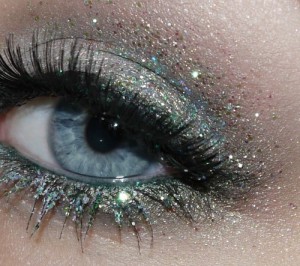 Green Glitter Idea