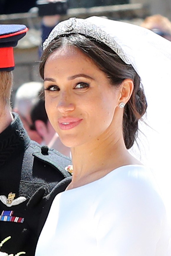 Meghan Markle's wedding Hair On Point