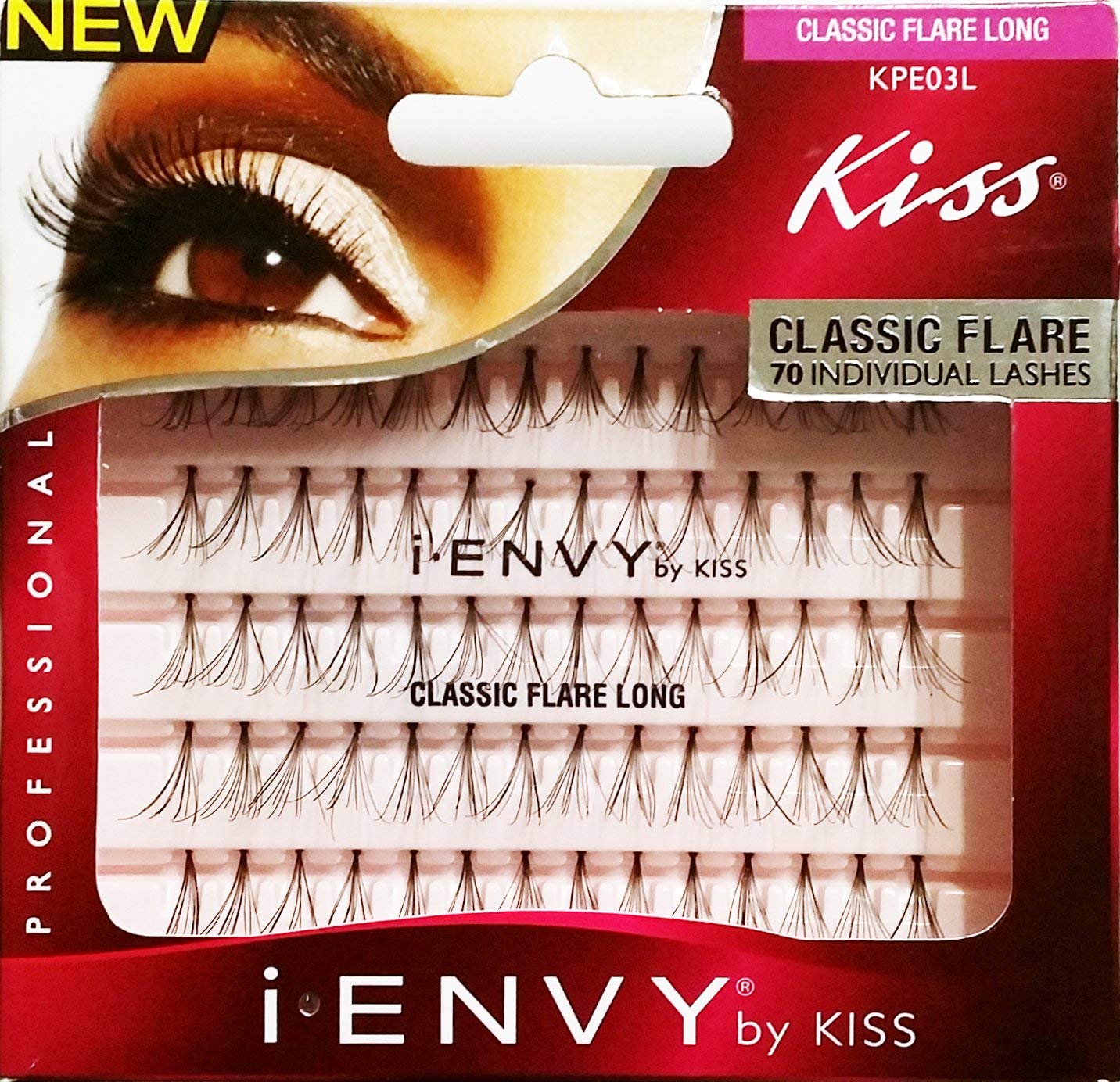 z.i-ENVY Individual Lashes Classic Flare Long (KPE03L)