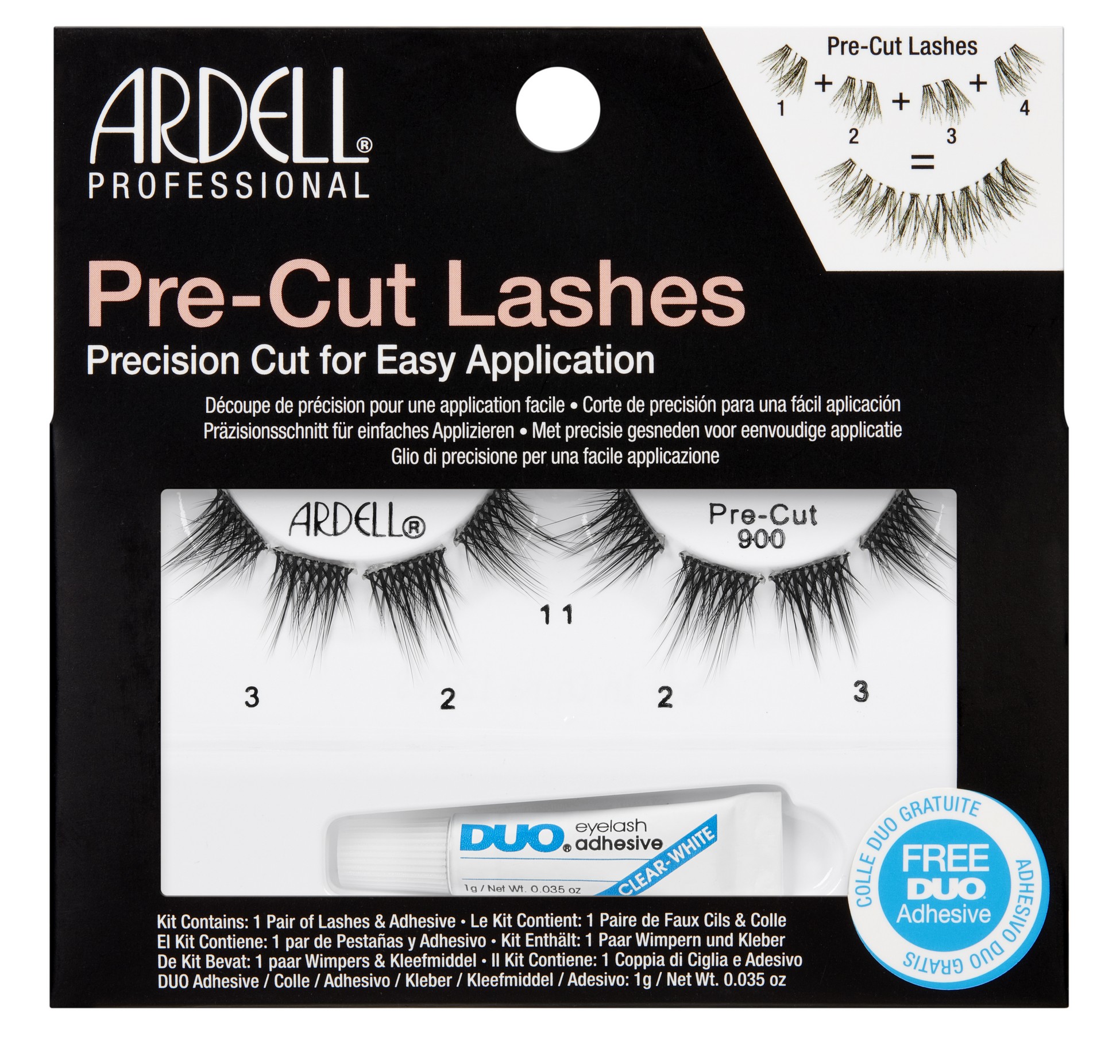 Ardell Pre-Cut Lashes 900