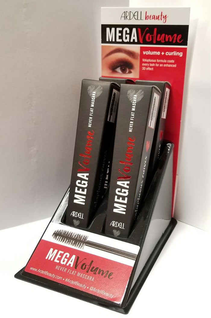 z.Ardell Mega Volume Mascara 4 Piece Counter Display