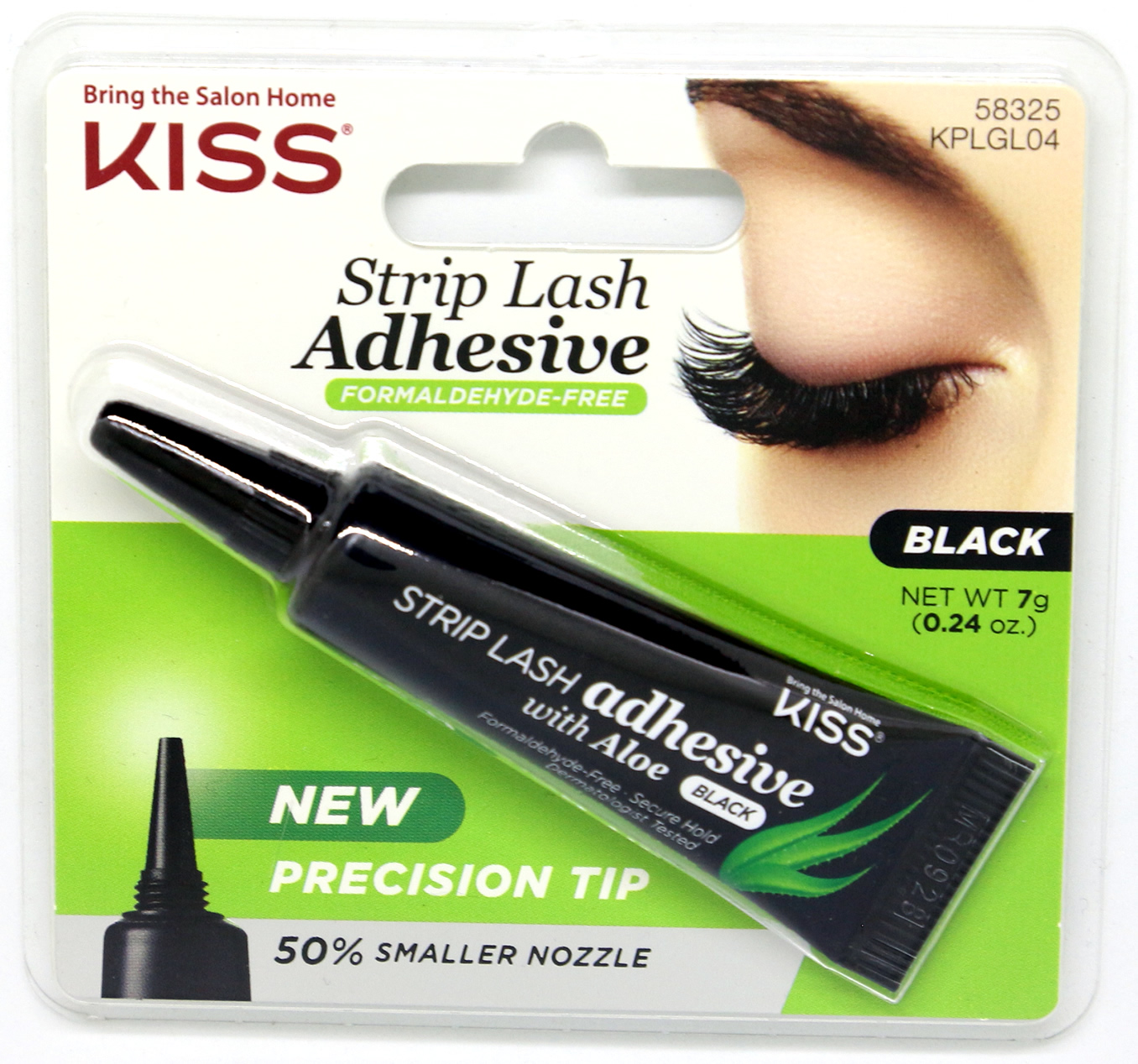 Kiss Ever EZ Strip Lash Adhesive with Aloe Dark Tone (KPLGL04)