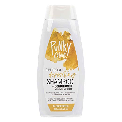 Punky Colour 3-in-1 Color Depositing Shampoo & Conditioner - BLONDETASTIC (67626)