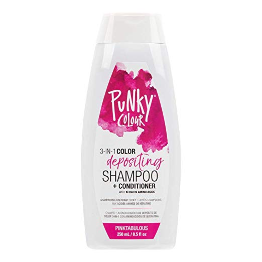 Punky Colour 3-in-1 Color Depositing Shampoo & Conditioner - PINKTABULOUS (67624)