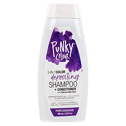 Punky Colour 3-in-1 Color Depositing Shampoo & Conditioner - PURPLEDACIOUS (67622)