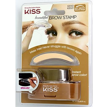 Kiss Beautiful Brow Stamp - Soft Brown