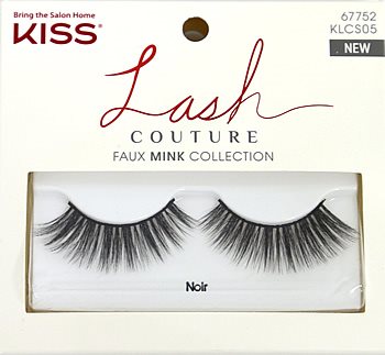 Kiss Lash Couture Faux Mink Collection - Noir Eyelashes