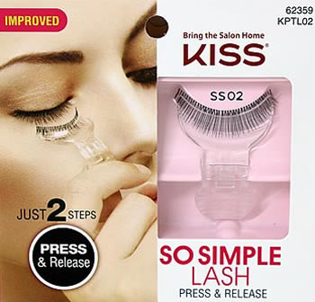 Kiss So Simple Ss02 Lashes Short (KPTL02)
