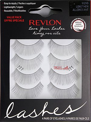 z.Revlon Love Your Lashes Eyelashes Value Pack White (91290)