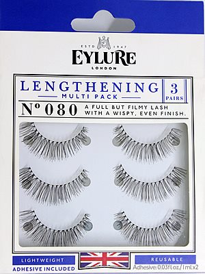 z.Eylure Naturalites LENGTHENING TRIPLE PACK N 080