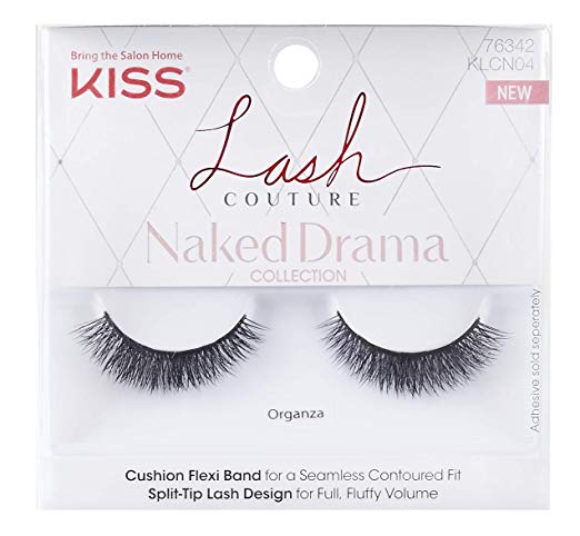 Kiss Lash Couture Naked Drama Collection Black Eyelashes 