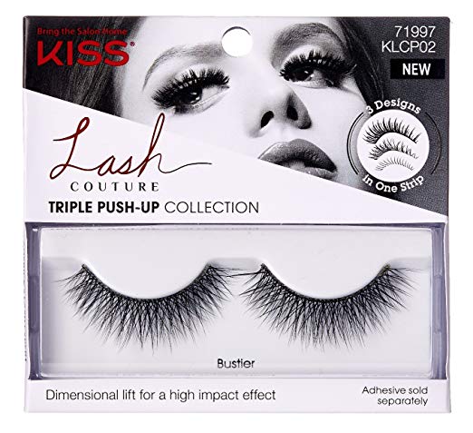 Kiss Lash Couture Faux Mink Triple Push-Up Collection - BUSTIER Eyelashes