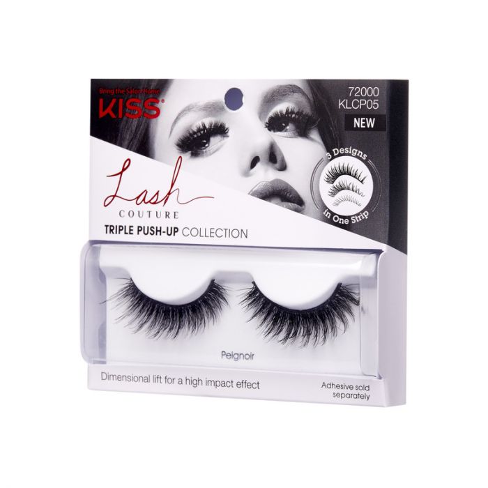 Kiss Lash Couture Faux Mink Triple Push-Up Collection - PEIGNOIR Eyelashes