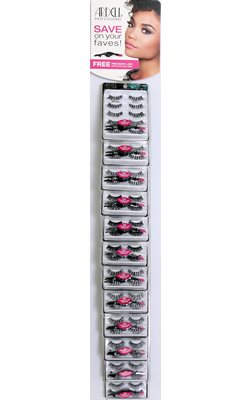 Ardell 5 Pack 12 Pc Clip Strip Display