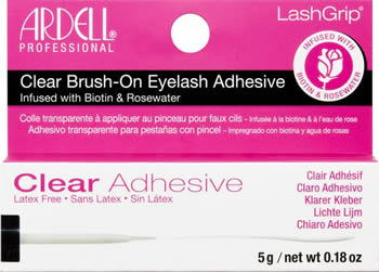 Ardell LashGrip Biotin & Rosewater Strip Adhesive Clear