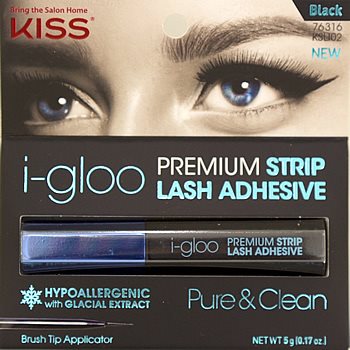 KISS Igloo Strip Lash Adhesive Black (KSLI02)