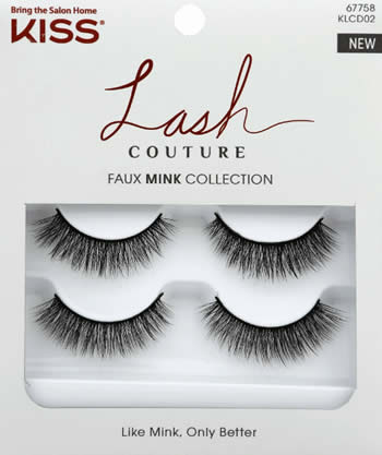 KISS Lash Couture Faux Mink Double 02- Soir (KLCD02)