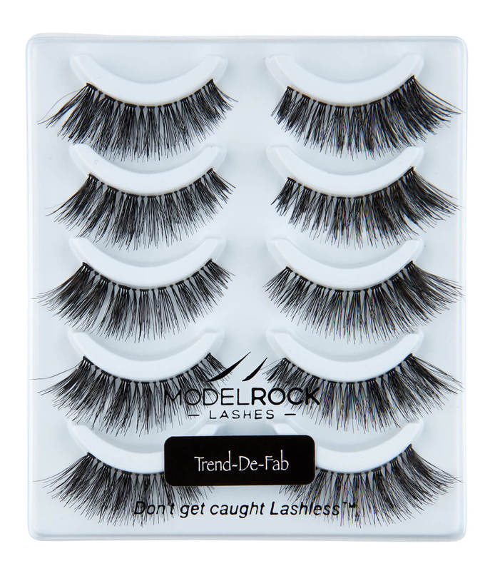 Modelrock Trend-de-Fab Lashes - 5 Pairs Lash