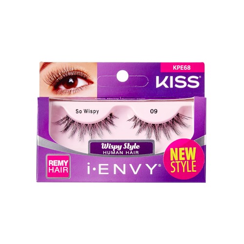 KISS i-ENVY Premium So Wispy 09 Lashes (KPE68)