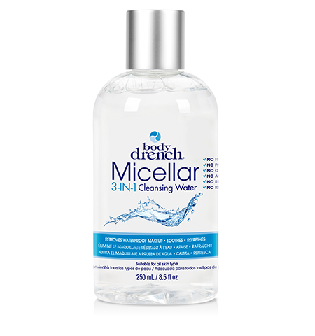 Body Drench Micellar Water 3-IN-1 solutions