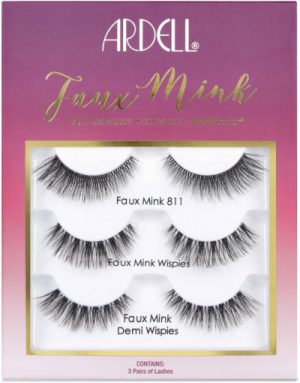 Ardell Faux Mink 3 Pair Gift Sets - 811, Wispies, Demi Wispies (54811)