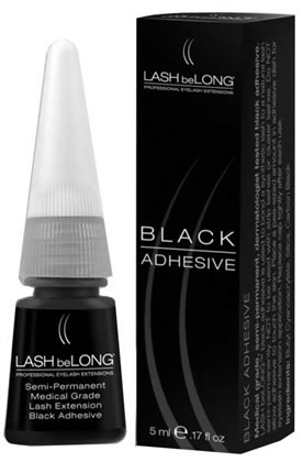 z.LASH beLONG BLACK Semi-Permanent Medical Grade Adhesive 5ml