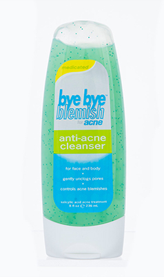 Bye Bye Blemish Anti-Acne Cleanser with Menthol 8 oz (236 ml)