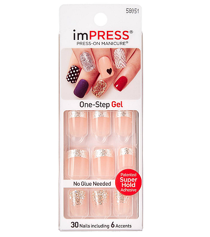 z.KISS Broadway imPRESS Press-On Manicure Nails - On Fire (BIPD011)