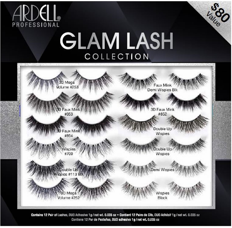 z.Ardell GLAM Lash 12pc Lookbook Collection (Gift Set)