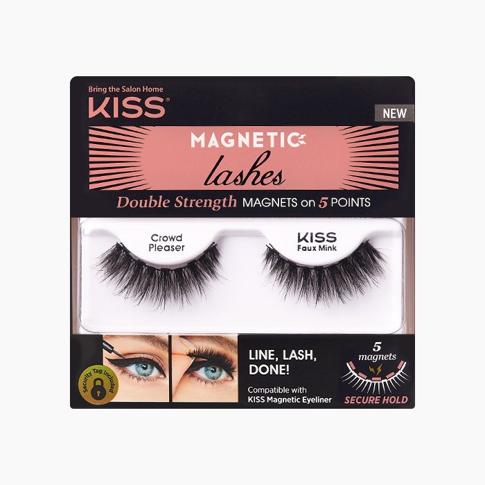 KISS Magnetic Faux Mink Lashes - Crowd Pleaser