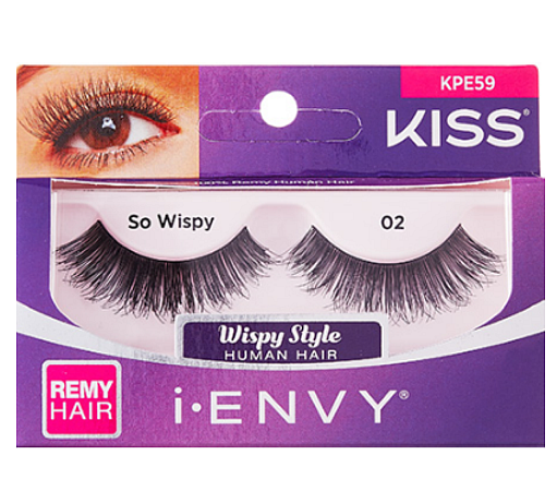 KISS i-ENVY Premium So Wispy 02 Lashes (KPE59)