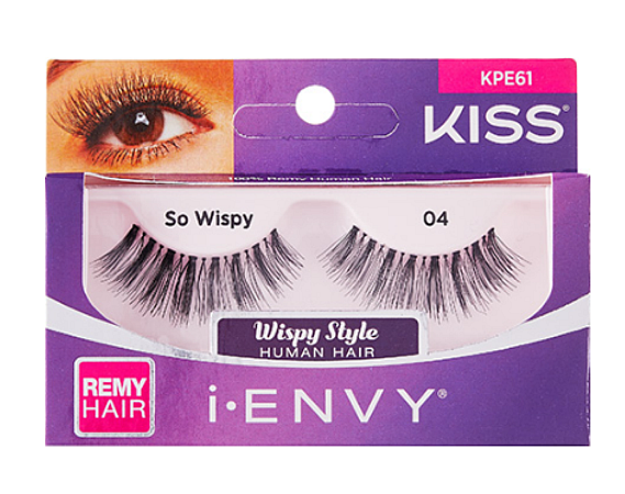 KISS i-ENVY Premium So Wispy 04 Lashes (KPE61)