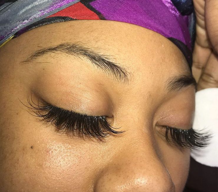 Eyelash extensions