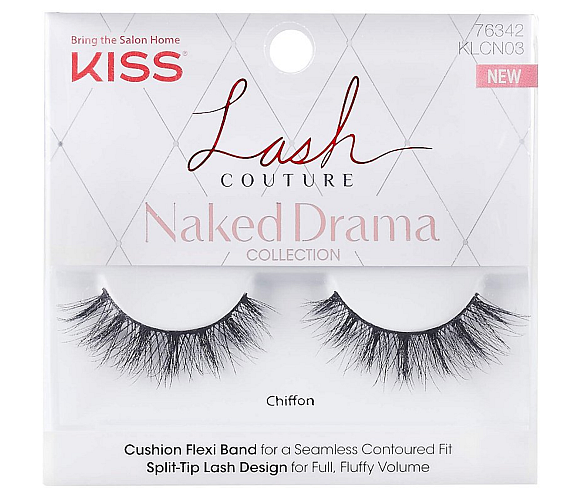 Kiss Lash Couture Naked Drama Collection Chiffon