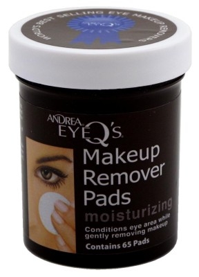 Andrea Eye Qs Moisturizing Eye Makeup Remover Pads 65ea