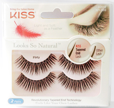 KISS Looks So Natural Lashes Double Pack - Flirty