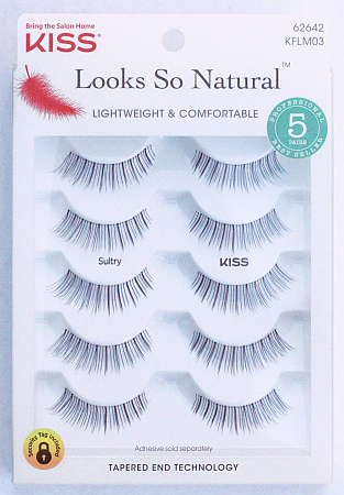 KISS Looks So Natural Multipack Lashes - Sultry (KFLM03)