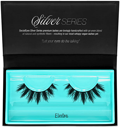 z.SocialEyes Silver Series Premium Vegan Lashes ELECTRA