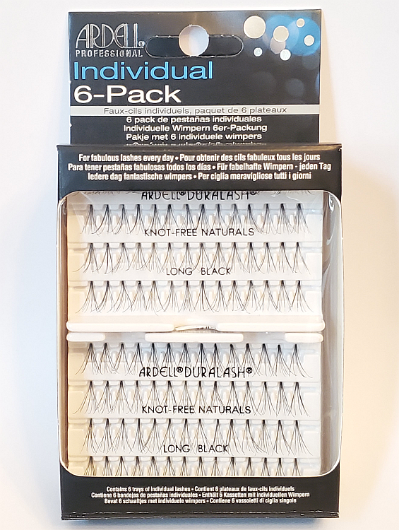 Ardell Professional Individual Lashes Duralash Naturals LONG Lashes 6 Pack