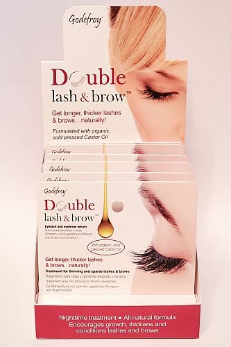 Godefroy Double Lash & Brow 6pc Display