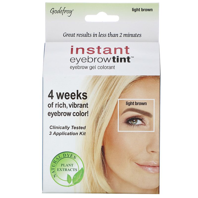 Godefroy Instant Eyebrow Tint Botanicals (3 Application Kit)