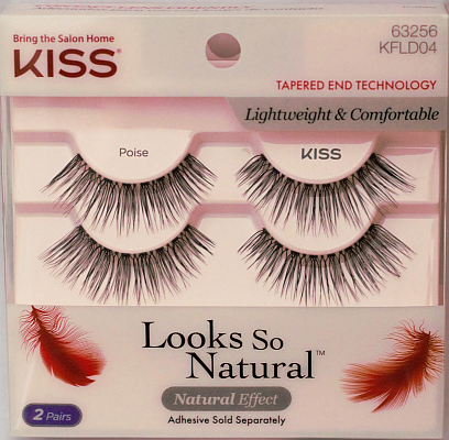 KISS Looks So Natural Lashes Double Pack - Poise