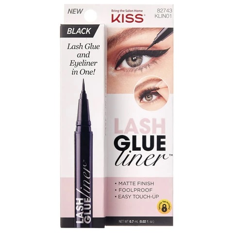 KISS LASH GLUEliner - Black