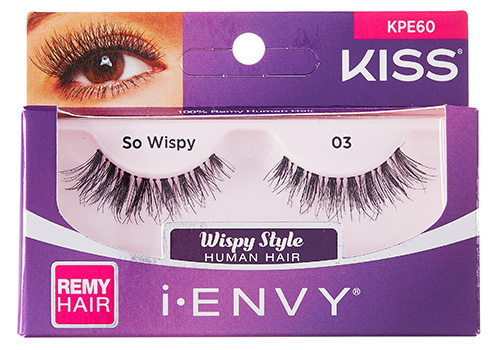 KISS i-ENVY Premium So Wispy 03 Lashes (KPE60)