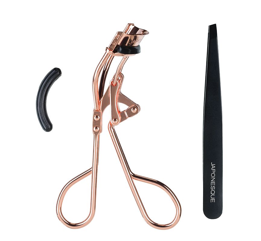 JAPONESQUE Power Duo Curler & Brow Tweezer