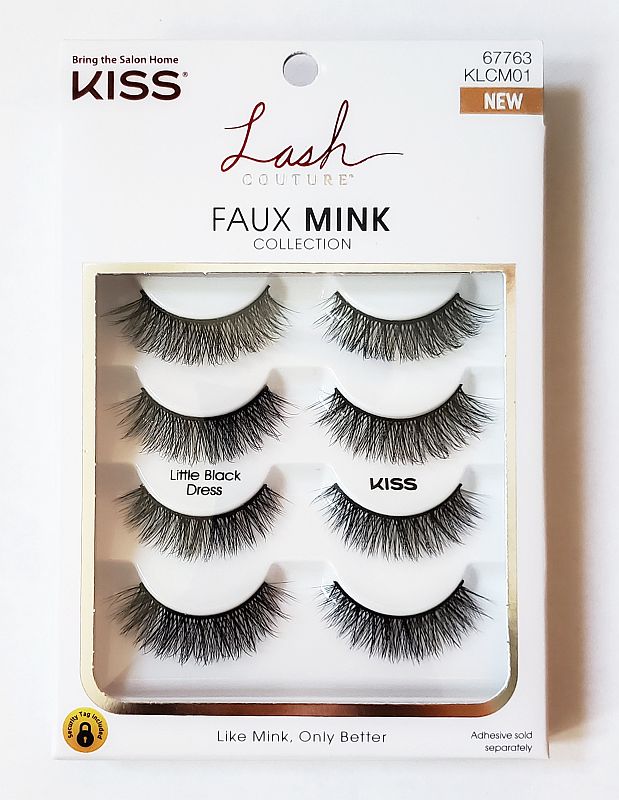 KISS Lash Couture Faux Mink Multipack 01 - Little Black Dress (KLCM01)